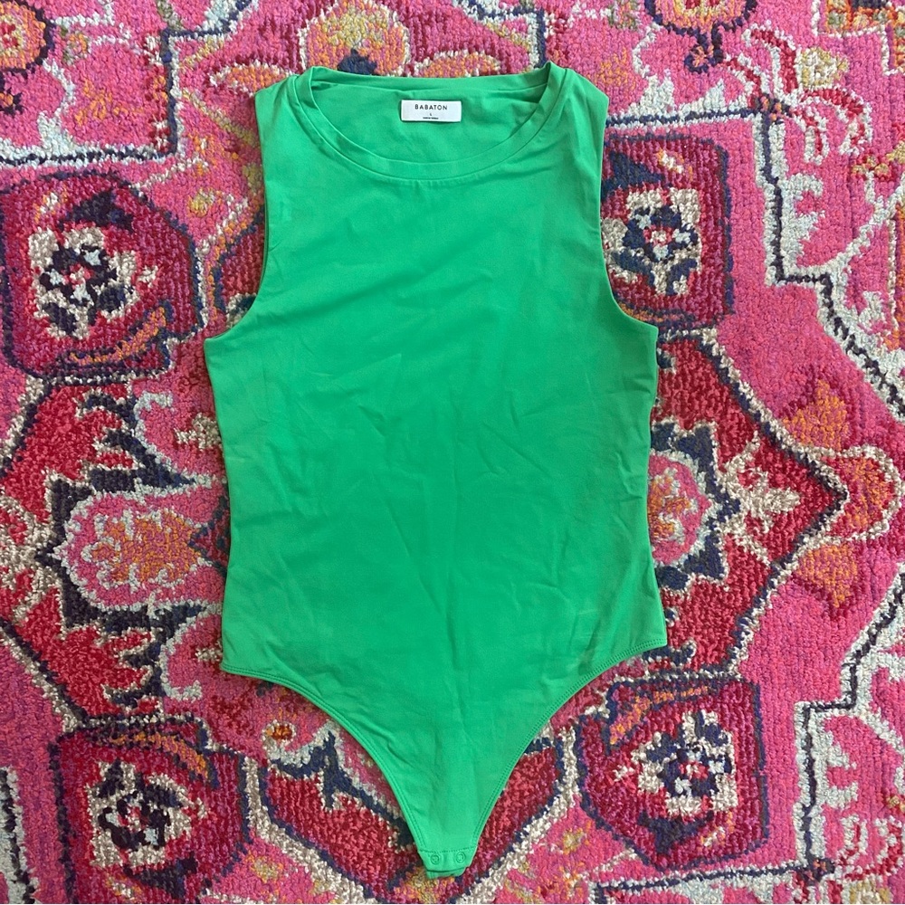 Babaton Green Bodysuit- L